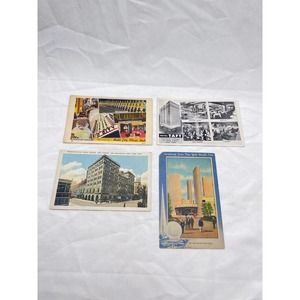 VTG set of 4 New York City postcards